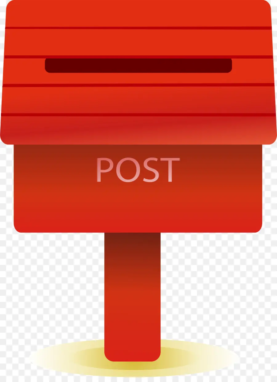 Buzón Rojo，Correo PNG