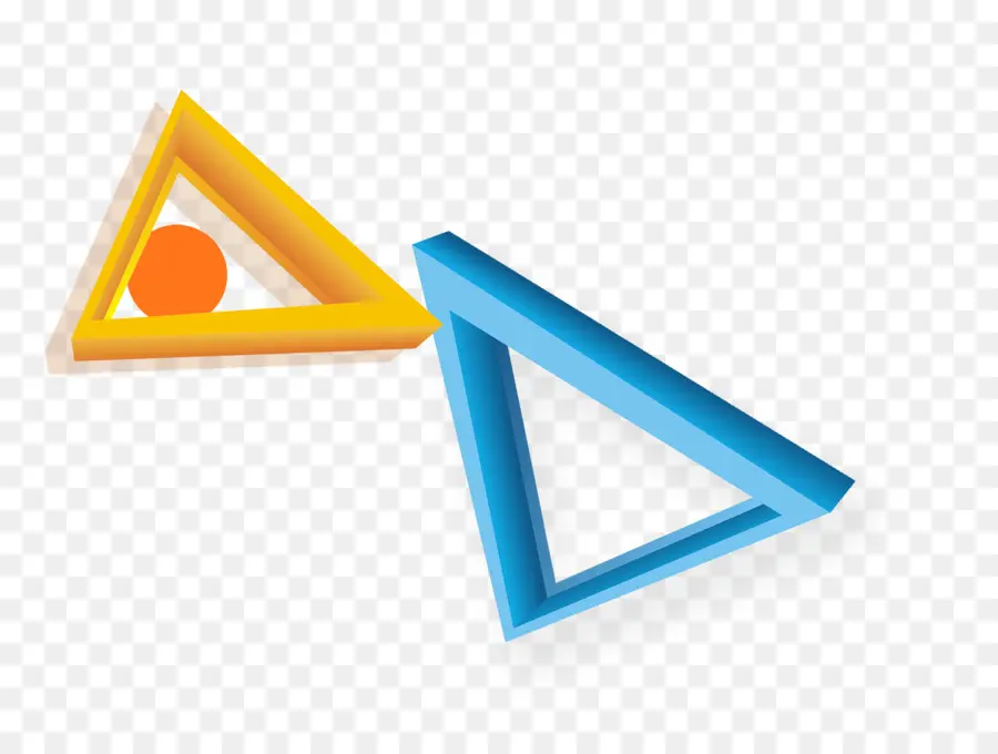 Triángulo，3d Computer Graphics PNG