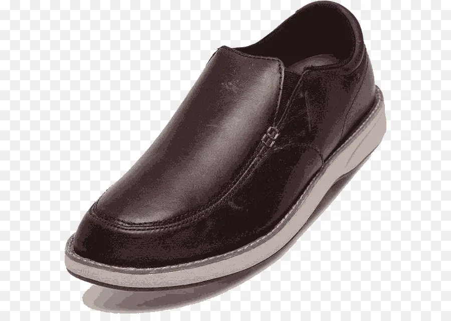 Zapato Slipon，Cuero PNG