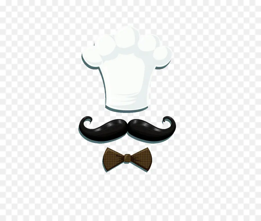 Gorro De Cocinero，Bigote PNG