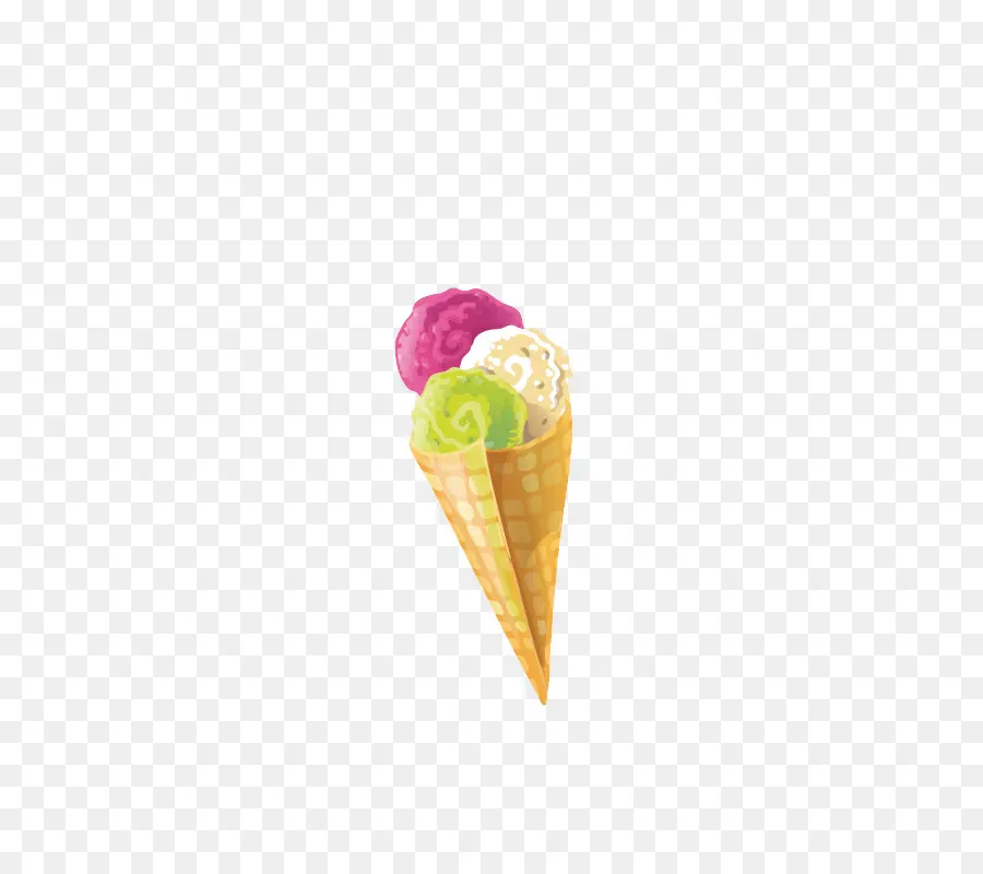 Helado，Cono De Helado PNG