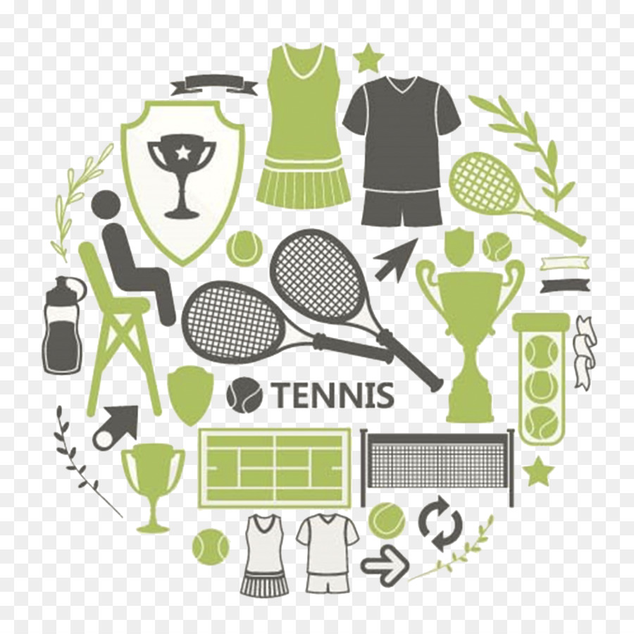 Equipo De Tenis，Raqueta PNG