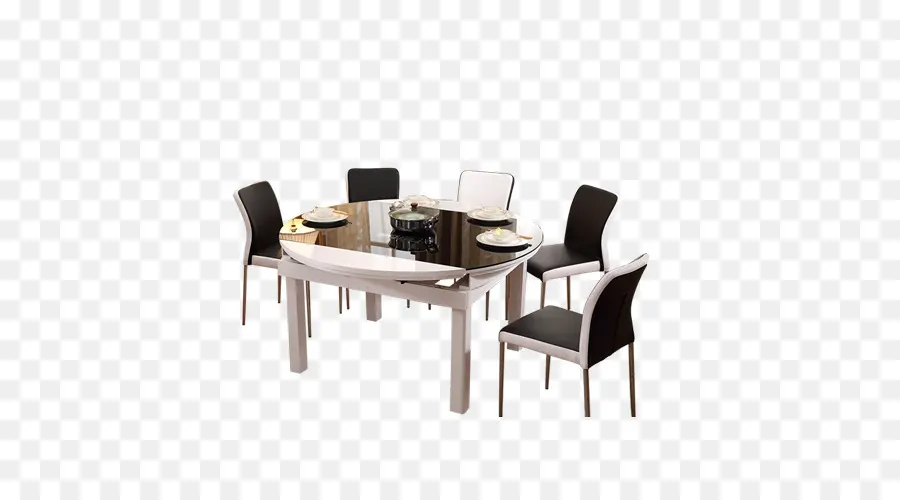 Mesa De Comedor，Sillas PNG