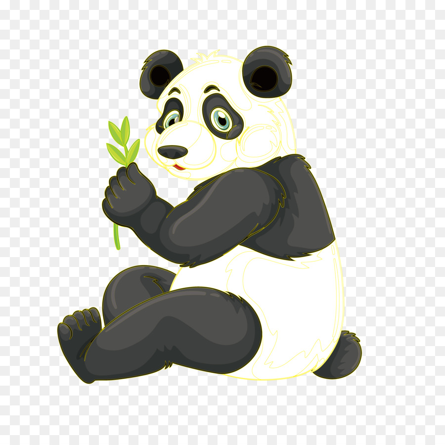 Lindo Panda，Bambú PNG