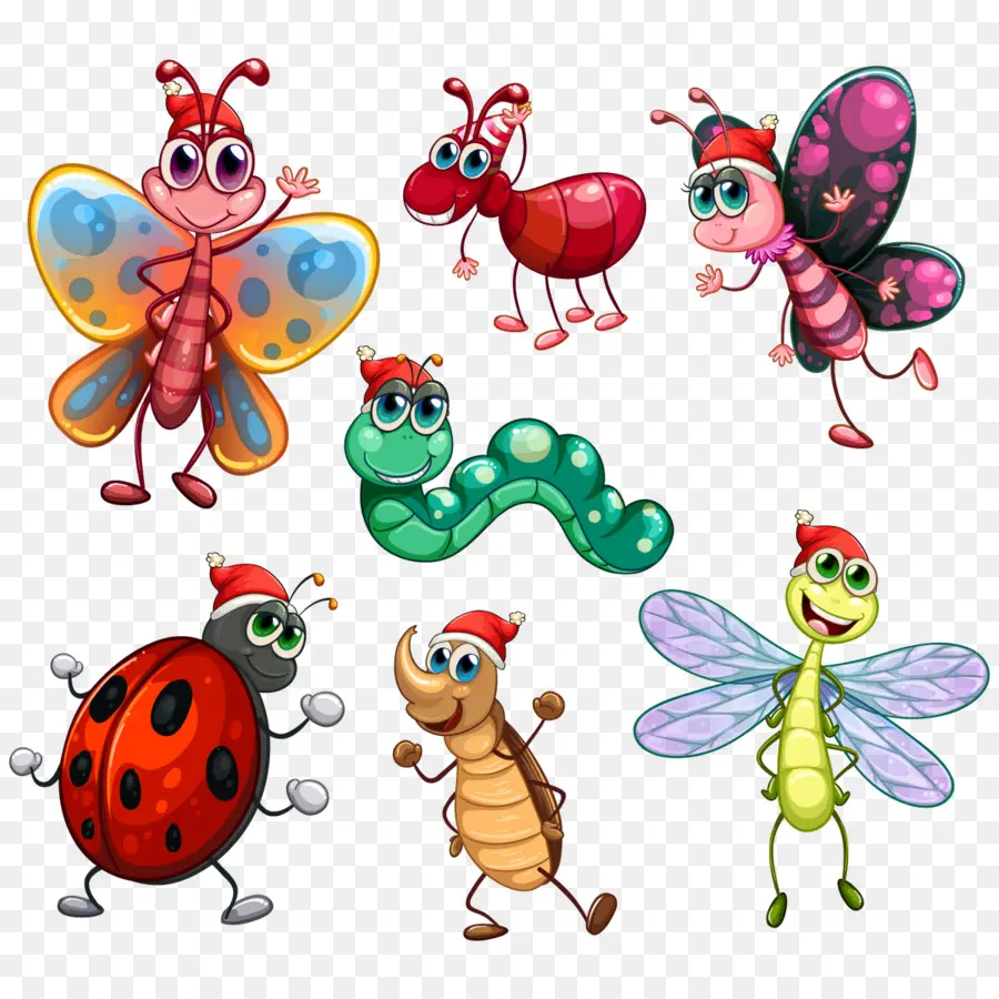 Insectos，Lindo PNG