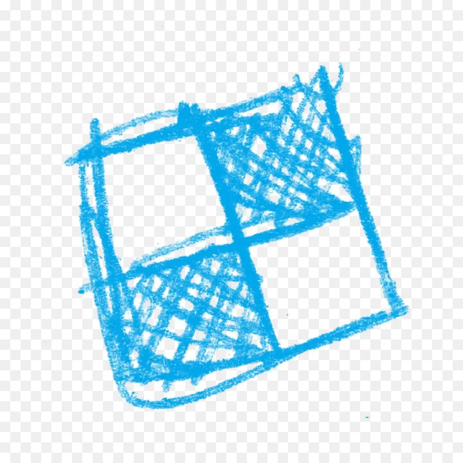 Dibujo De Crayón Azul，Bosquejo PNG