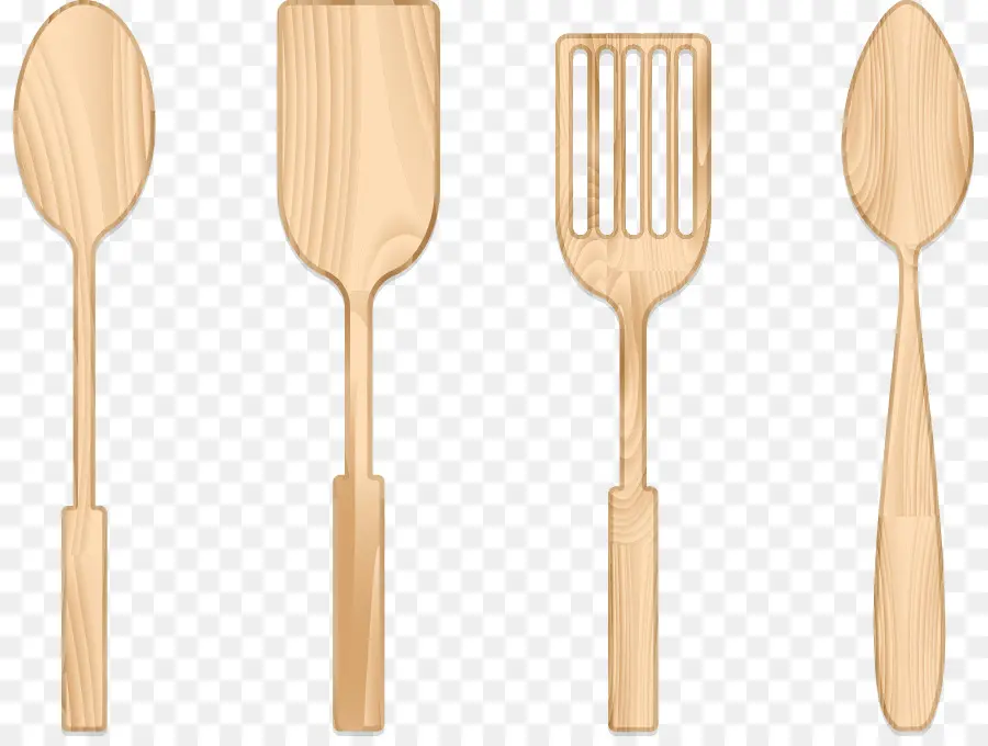 Utensilios De Madera，Cuchara PNG