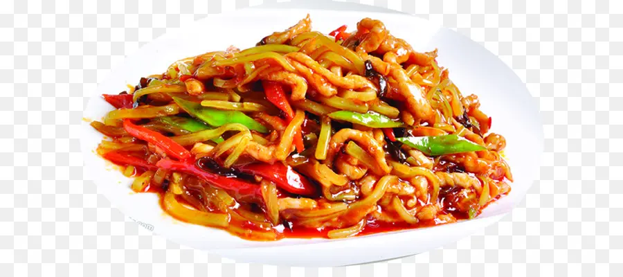 Chow Mein，Fideos Chinos PNG