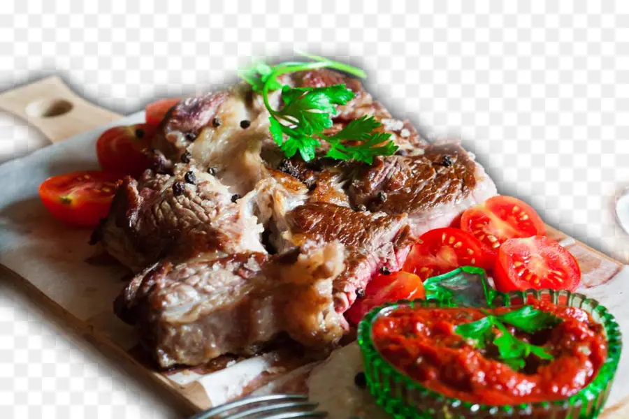 Carne A La Parrilla，Tomates PNG