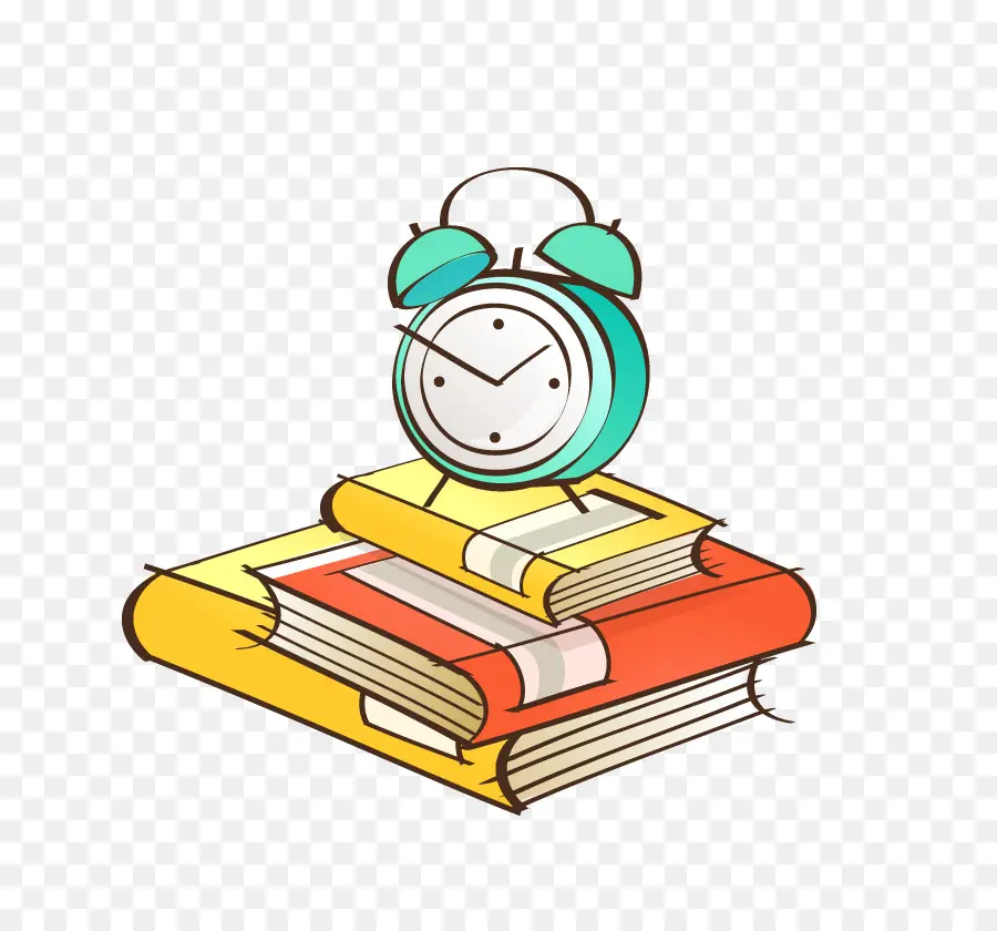 Libros Y Reloj，Estudiar PNG