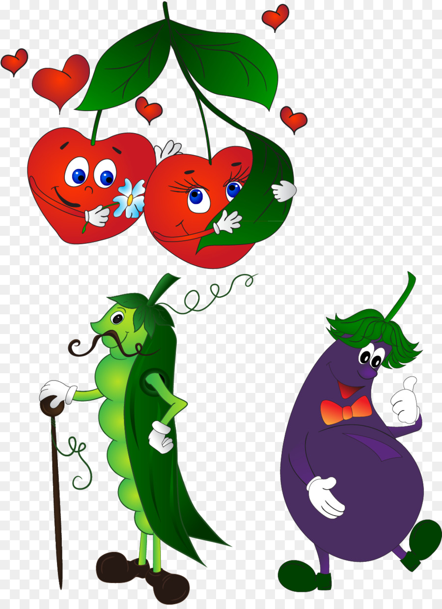 Frutas Y Verduras De Dibujos Animados，Frutas PNG