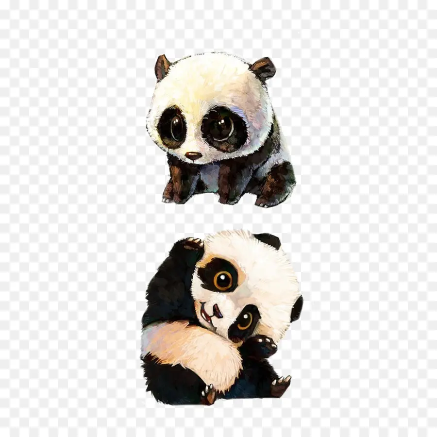 Panda，Lindo PNG