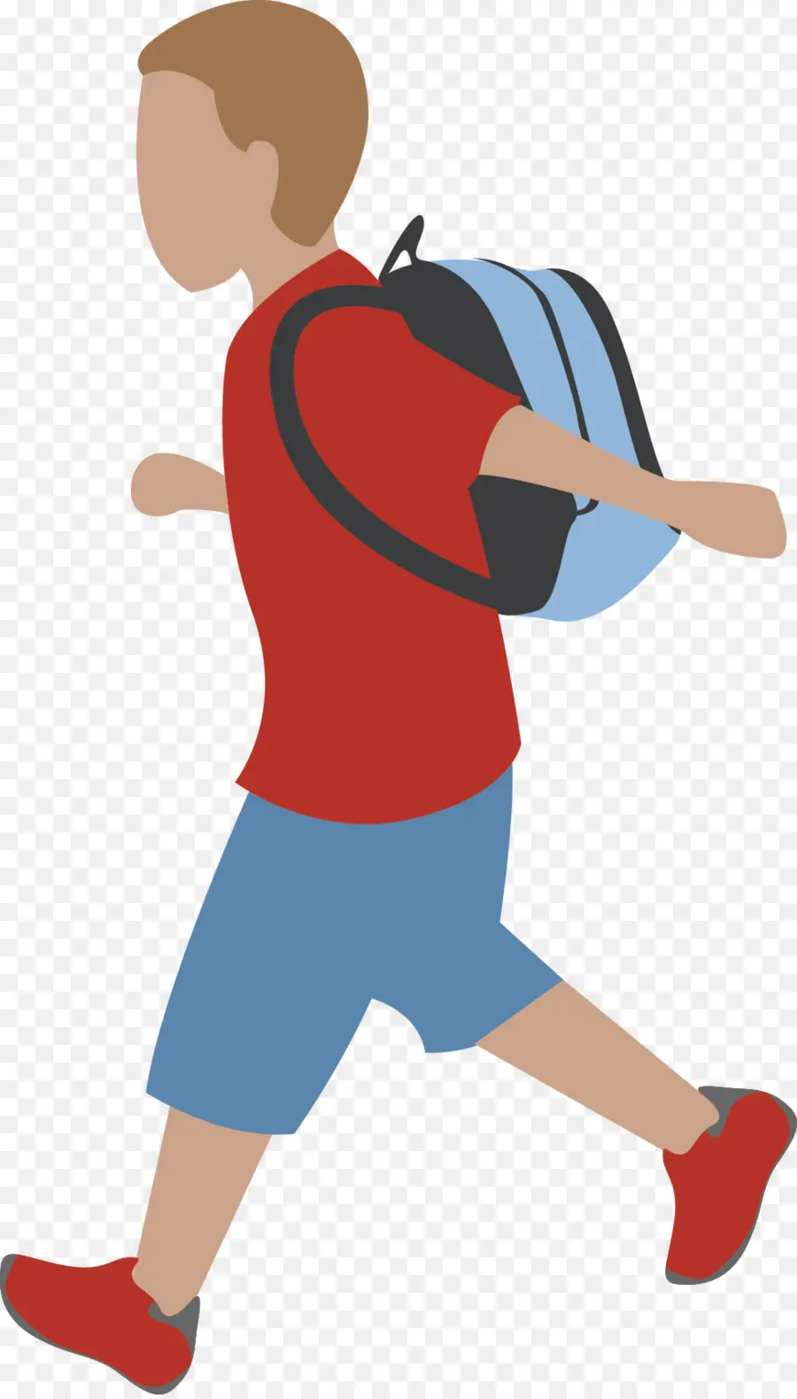 Niño Con Mochila，Mochila PNG