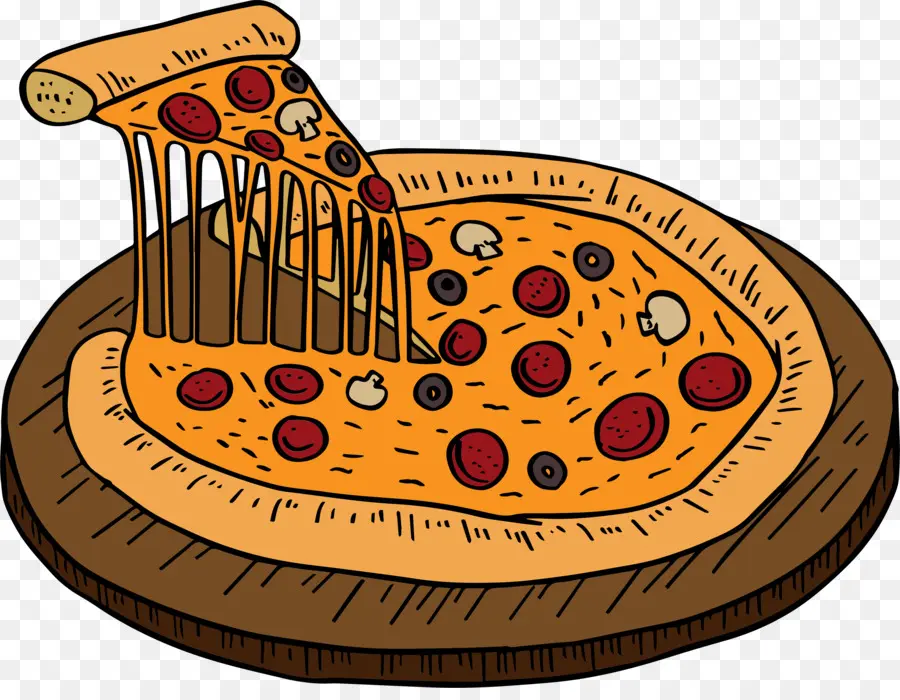 Pizza，Comida Rápida PNG