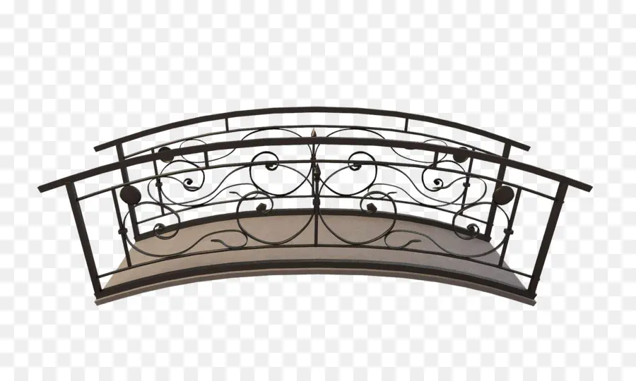 Puente Decorativo，Metal PNG