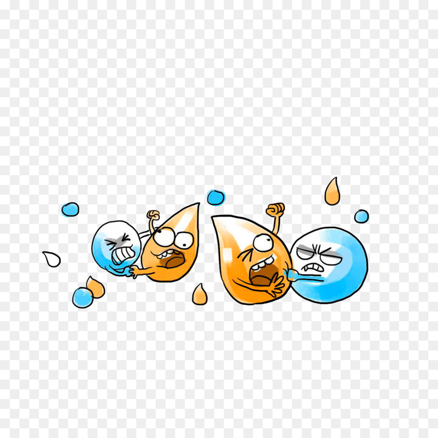 Gotas De Dibujos Animados，Agua PNG