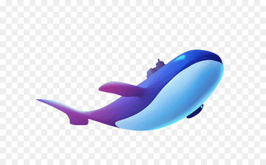 Ballena，Azul PNG