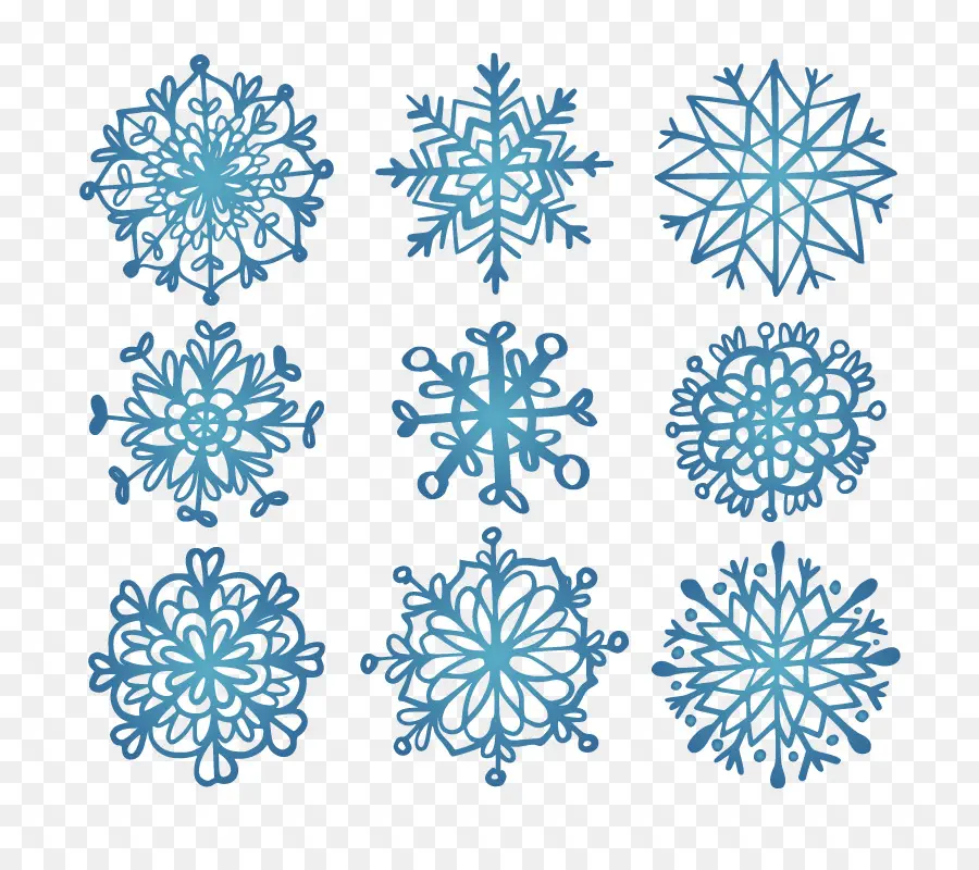 Copos De Nieve，Invierno PNG