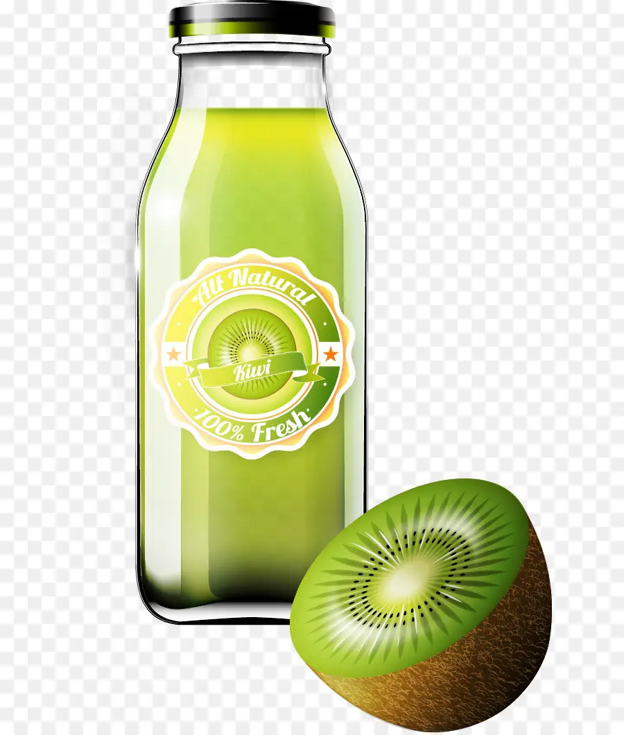 Jugo De Kiwi，Botella PNG