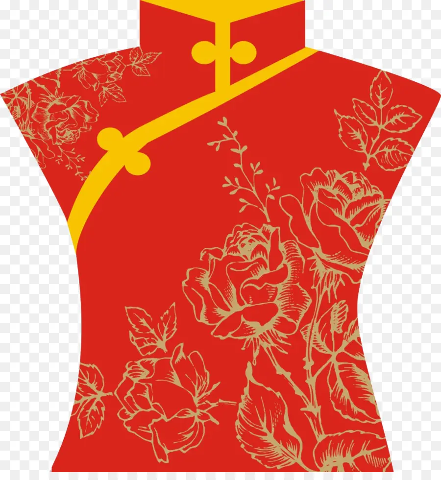 El Cheongsam，U76d8u6263 PNG