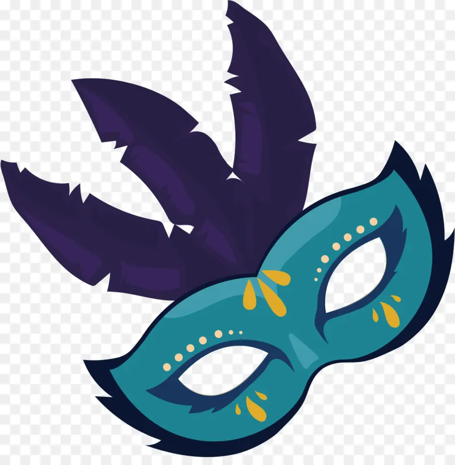 Máscara De Mascarada，Plumas PNG