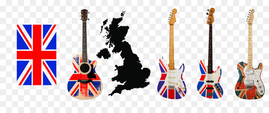 Reino Unido，Guitarra PNG