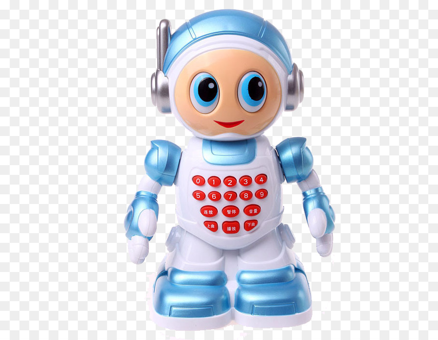 Robot，Azul PNG