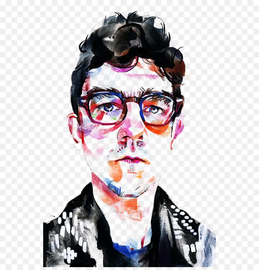 Hombre Con Gafas，Anteojos PNG