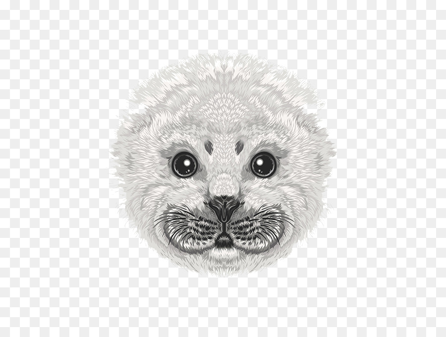 Bigotes，Earless Sello PNG