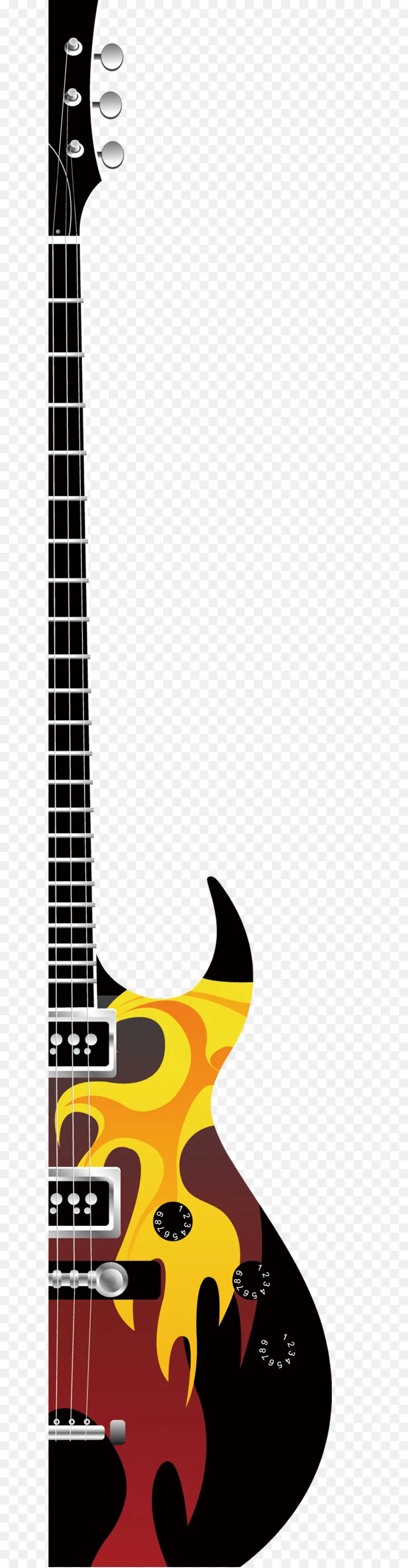 Bass Guitar，Guitarra Eléctrica PNG