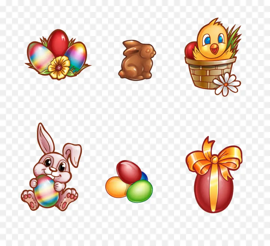 Conejito De Pascua，Huevo De Pascua PNG