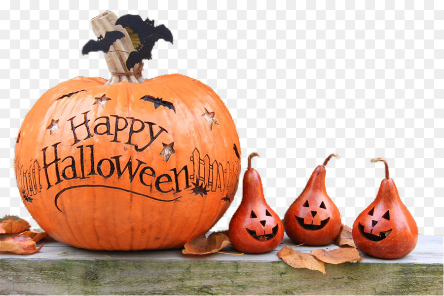 Calabazas De Halloween，Jack O' Linternas PNG