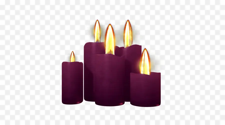 Velas Moradas，Llama PNG