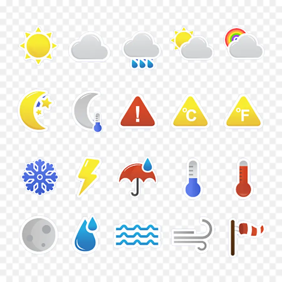 Clima，Diseño De Icono PNG