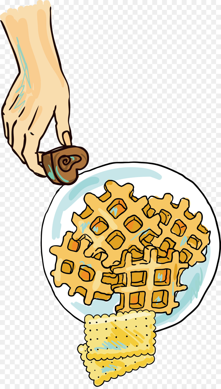 Galletas De Chispas De Chocolate，Dibujo PNG