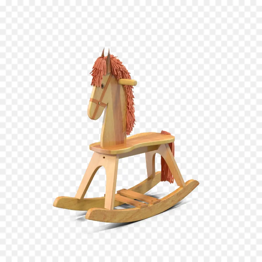 Caballo Balancín，De Madera PNG