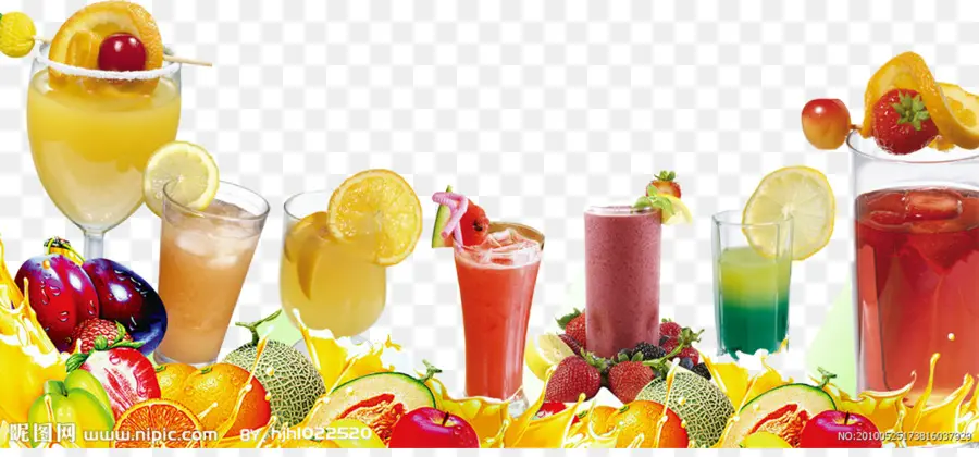 Bebidas De Frutas，Jugo PNG