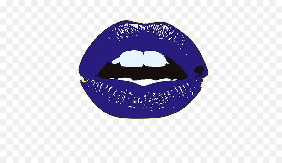 Labios Azules，Dientes PNG