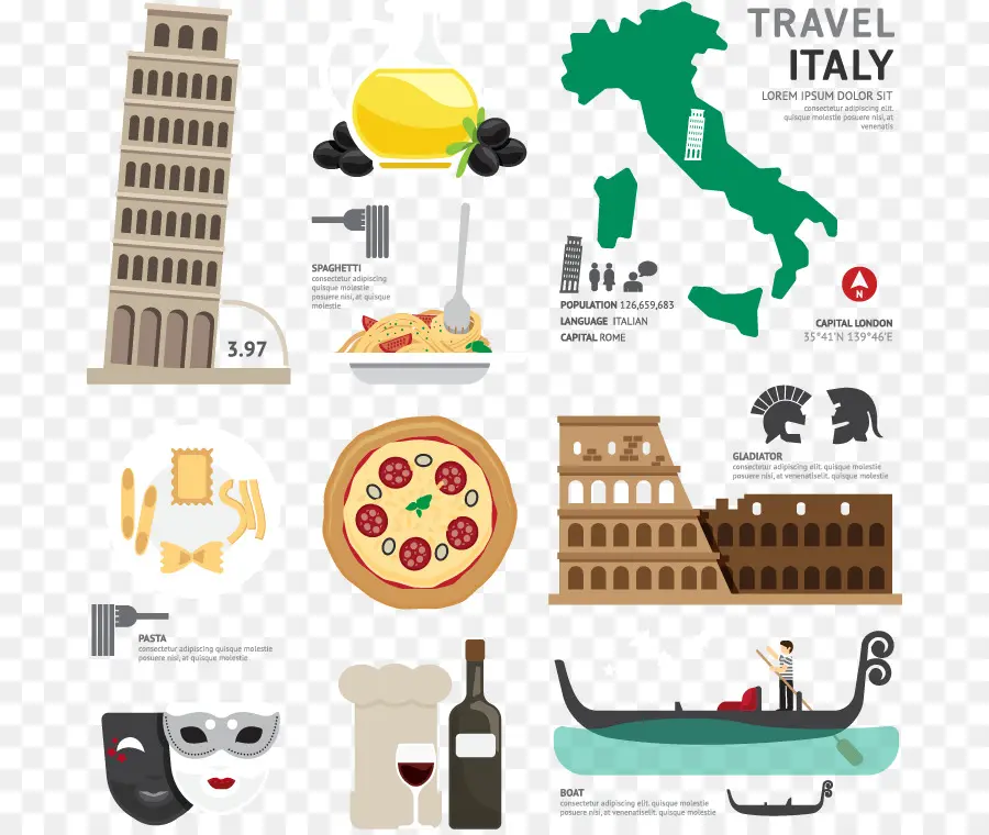 Italia，Una Fotografía De Stock PNG