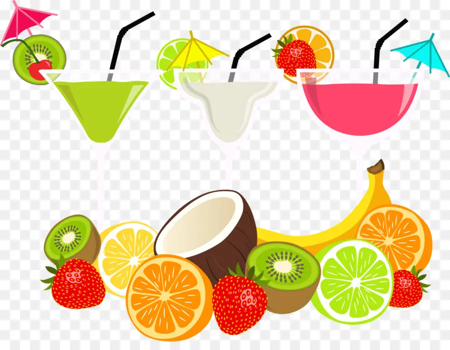 Frutas Y Bebidas，Cócteles PNG