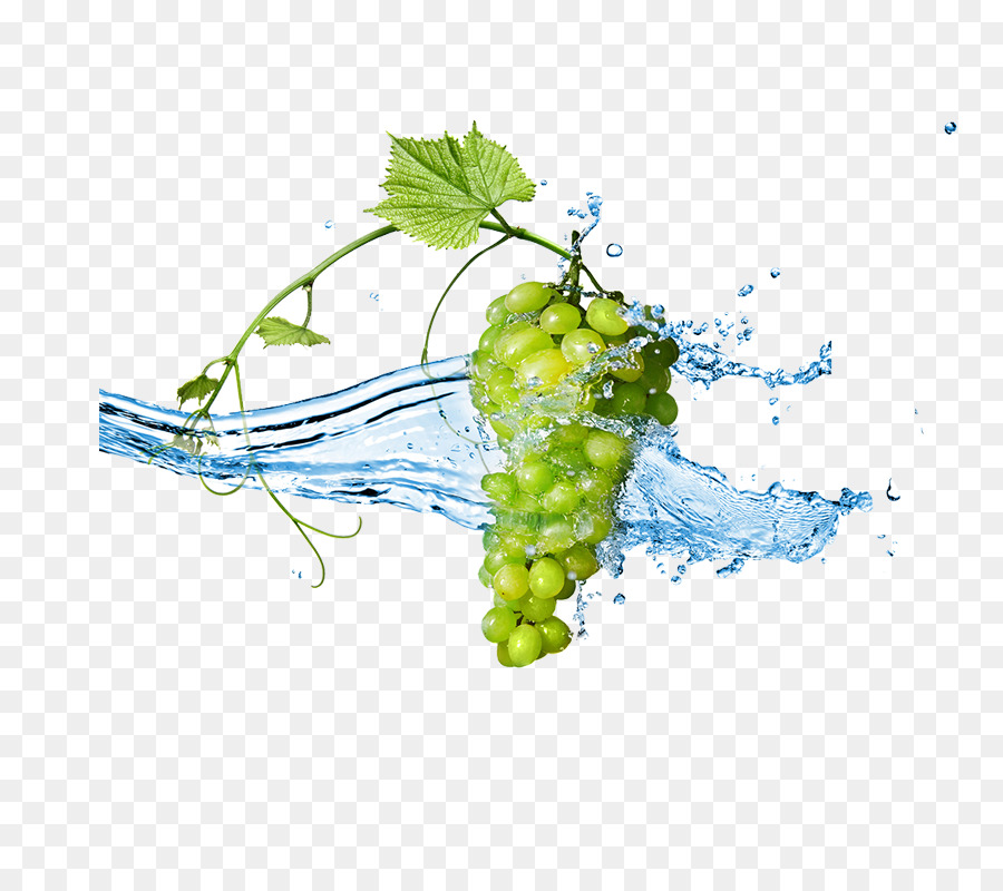 Uvas Verdes，Agua PNG