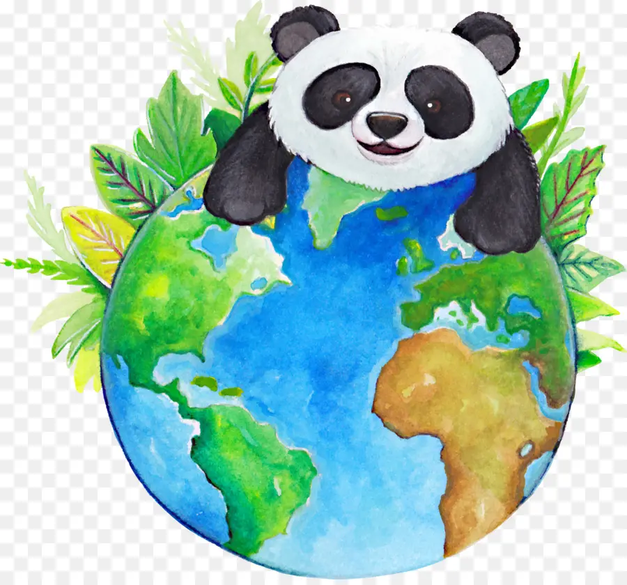 La Tierra，El Panda Gigante PNG