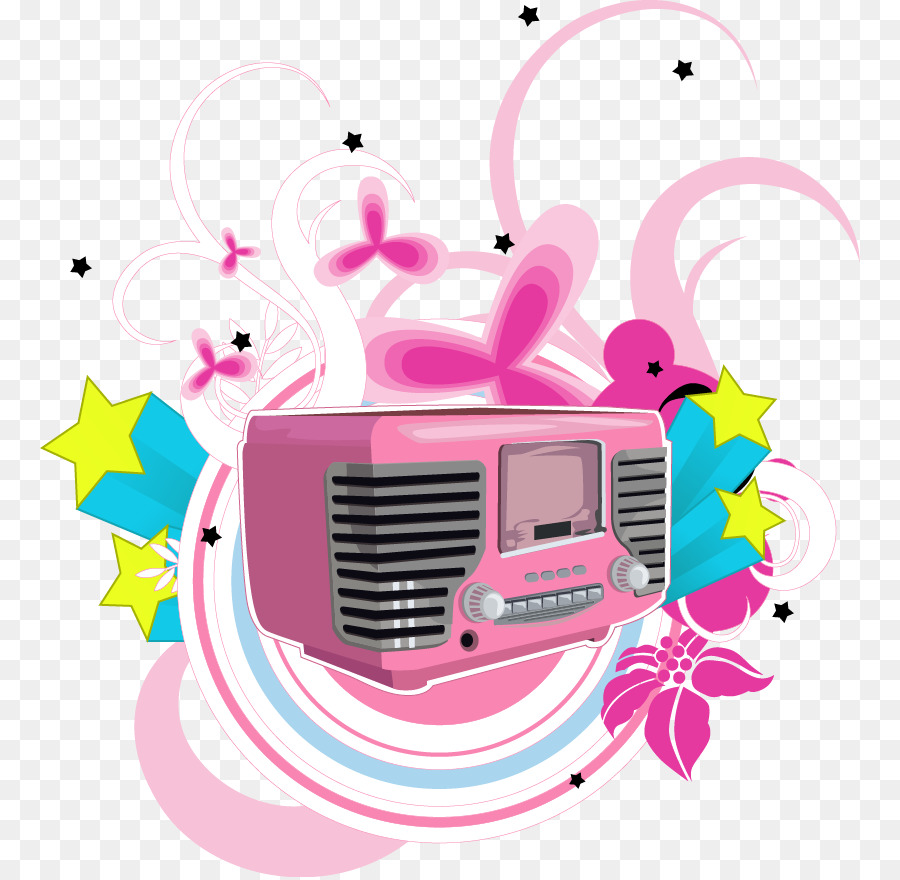 Radio Retro，Antiguo PNG