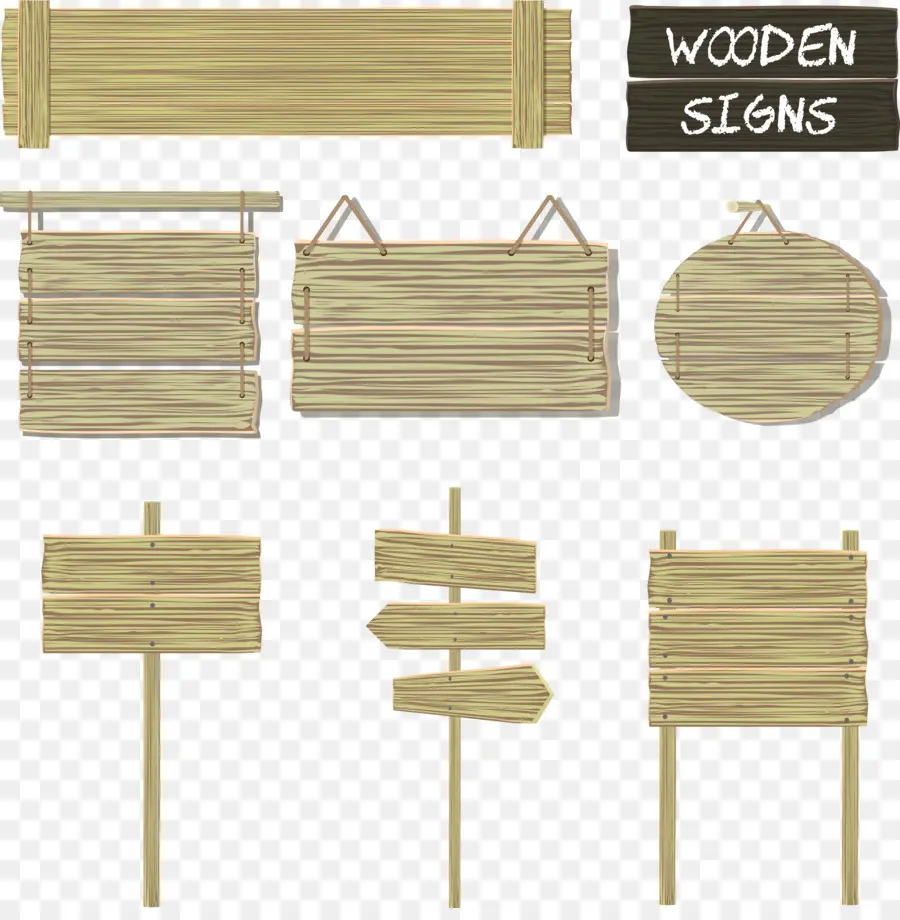 Letreros De Madera，Madera PNG