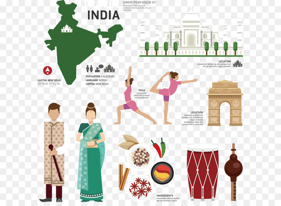 La India，Royaltyfree PNG