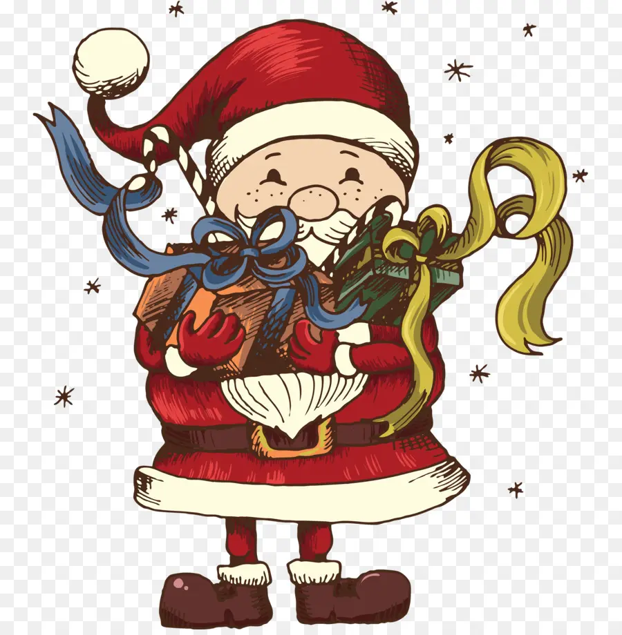 Santa Claus，La Navidad PNG