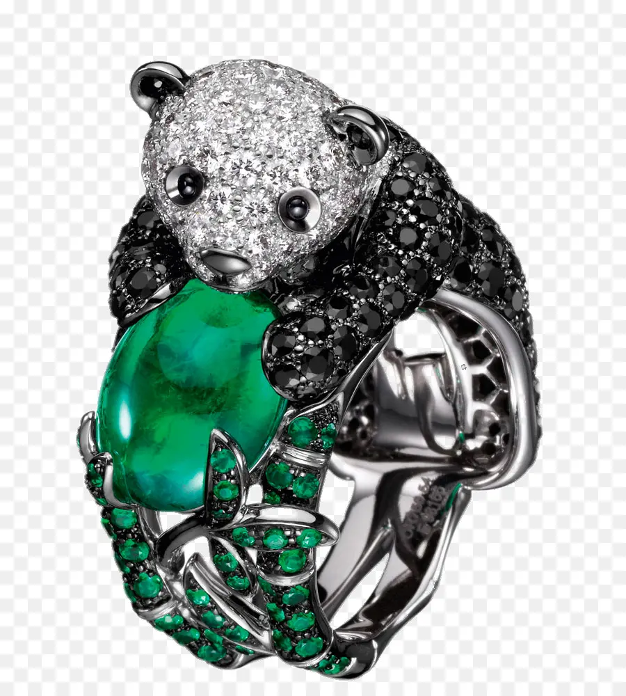 Anillo Panda，Esmeralda PNG