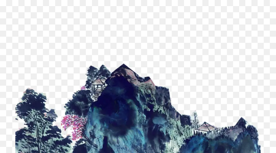 China，La Pintura De Paisaje PNG