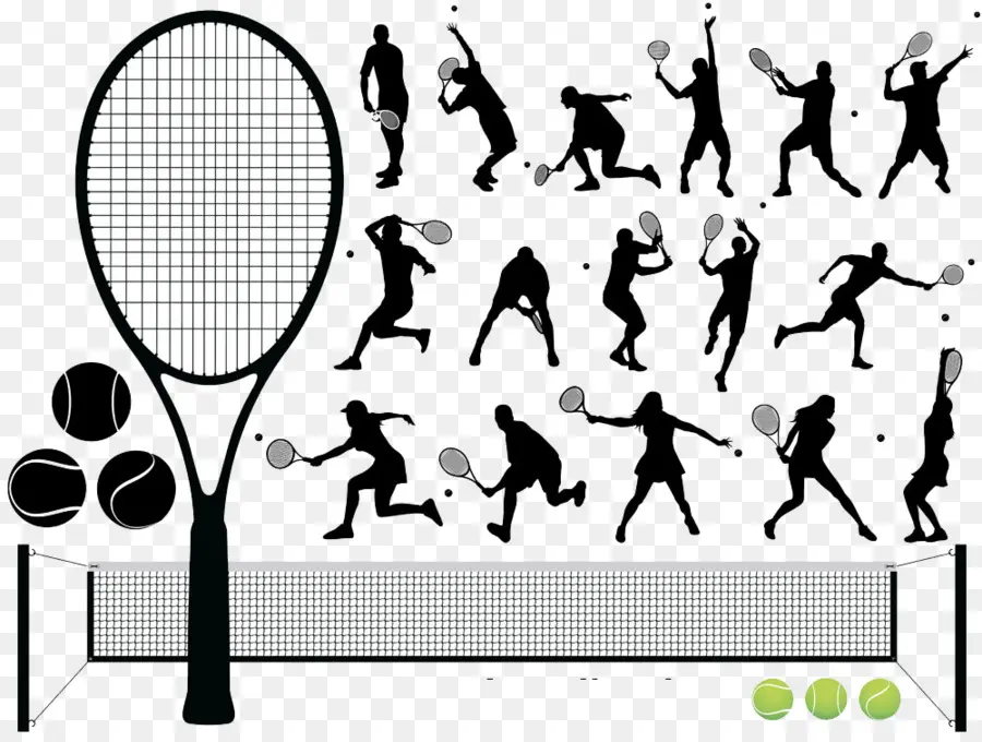 Tenis，Raqueta PNG