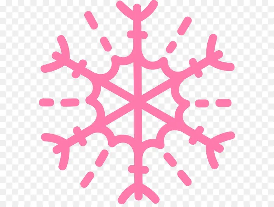 Copo De Nieve Rosa，Invierno PNG